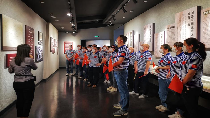 重溫崢嶸歲月，感悟紅色初心 ——瀘天化弘旭黨委開展“學黨史 感黨恩 跟黨走” 主題黨日活動(圖3)