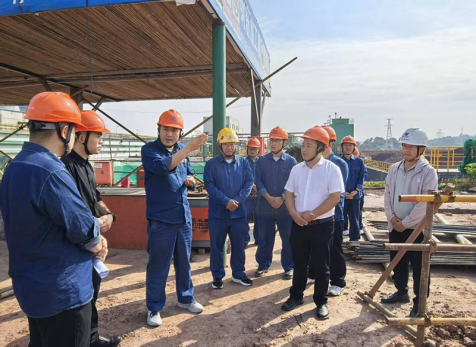 傅利才、郭春建到化工園區(qū)項目現(xiàn)場開展節(jié)前安全檢查